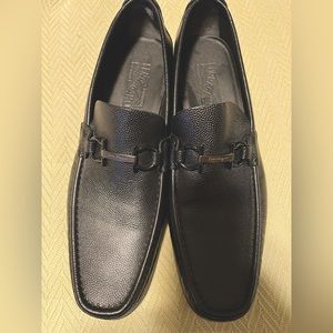 NEW Men’s Ferragamo Moccasin with Gancini ornament